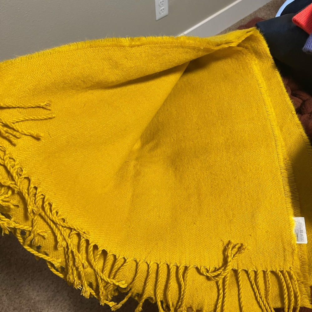 Mustard Yellow Scarf